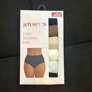Joyspun Women's Seamless Briefs - 6 Pack